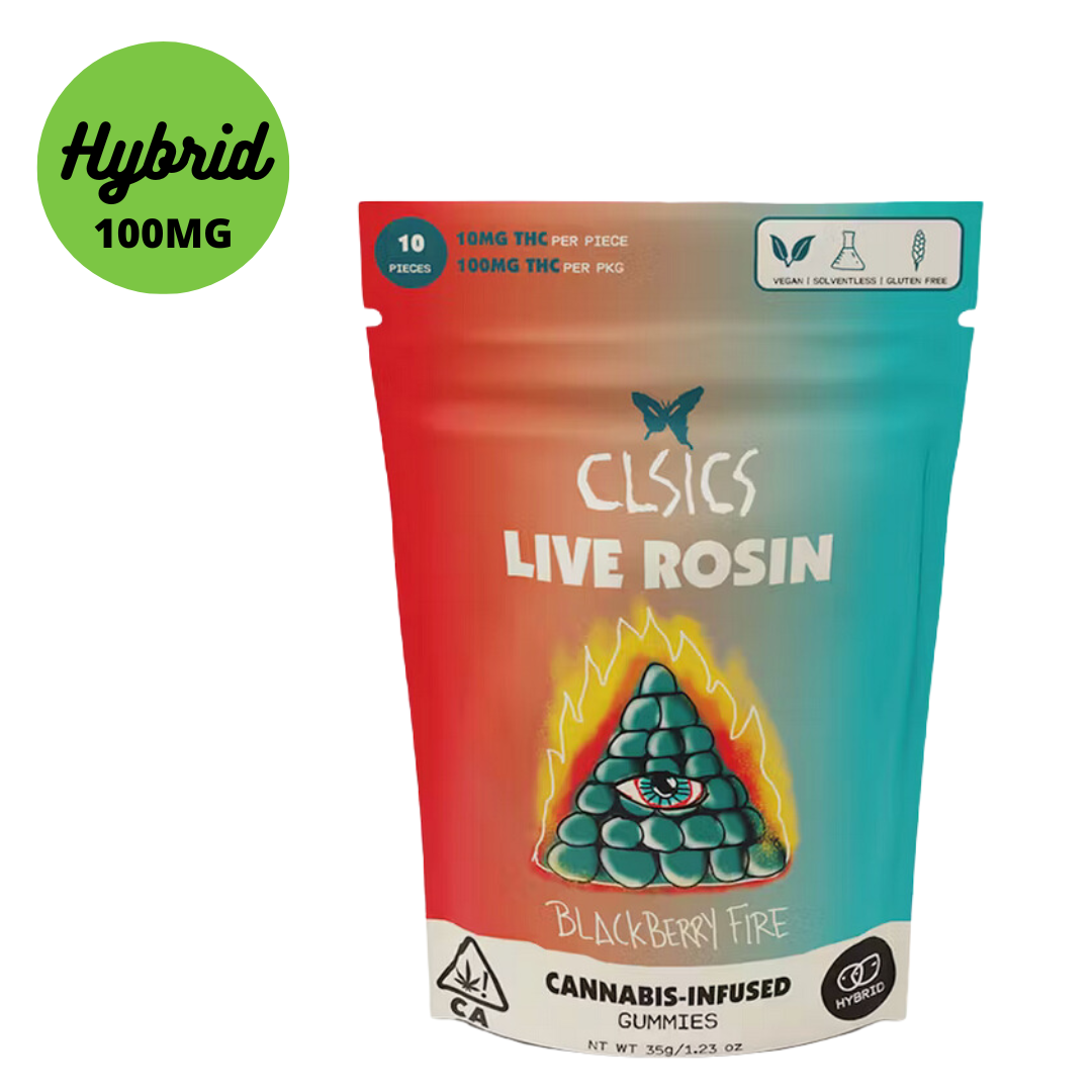 CLSICS Blackberry Fire Live Rosin Gummies