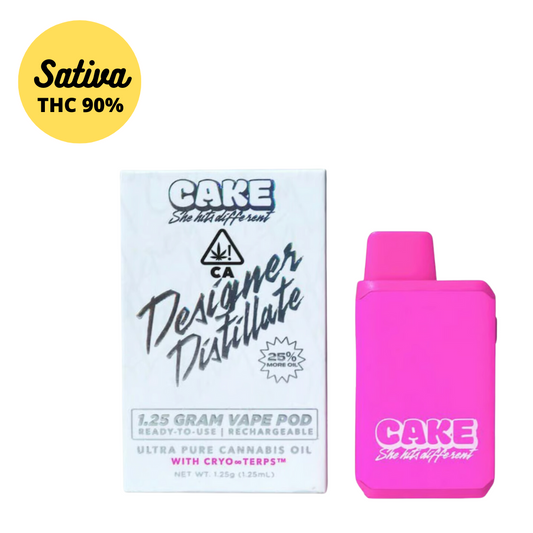 1.25 GM Cake Strawberry Gelato Disposable