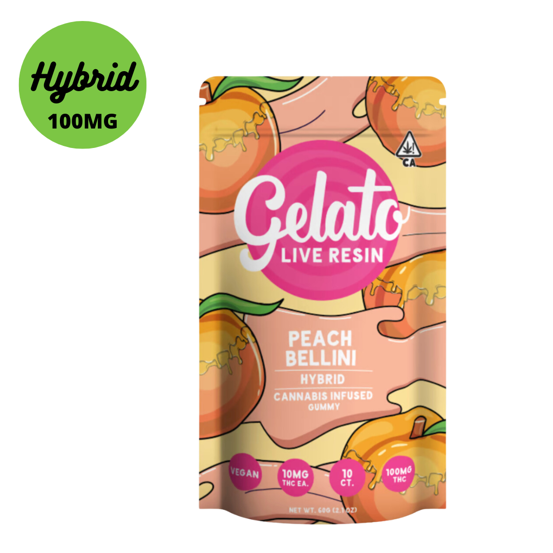 Gelato Canna Co. Peach Bellini Gummies