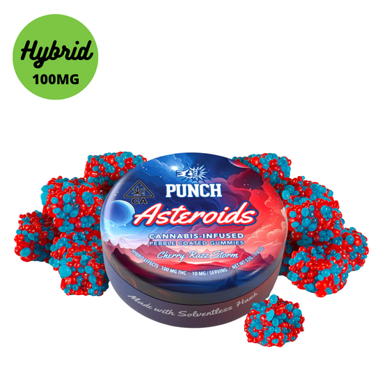 Punch Cherry Razz Storm Solventless Asteroids