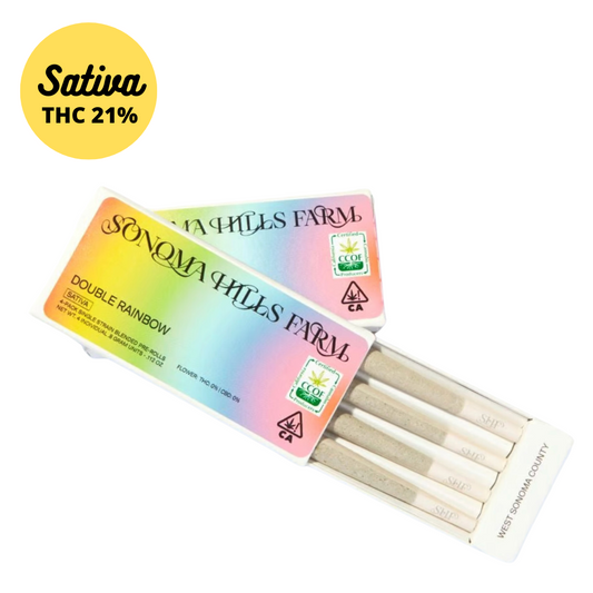 Sonoma Hills Farm Double Rainbow 4-Pack Preroll