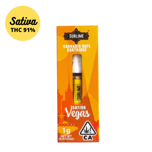 1GM Sublime Vegas (Super Silver Haze) 510 Vape