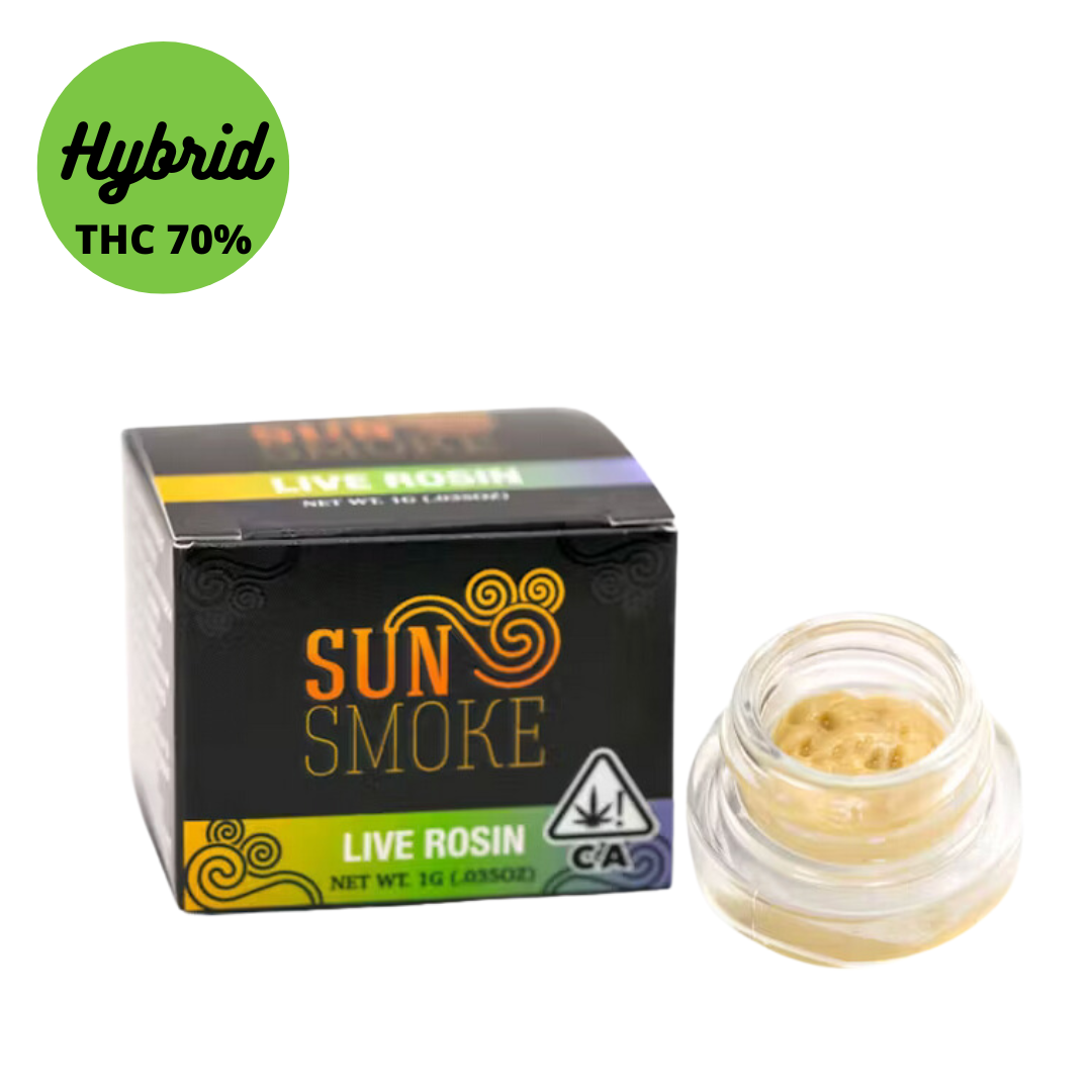 SunSmoke Strawberry Peach Live Rosin