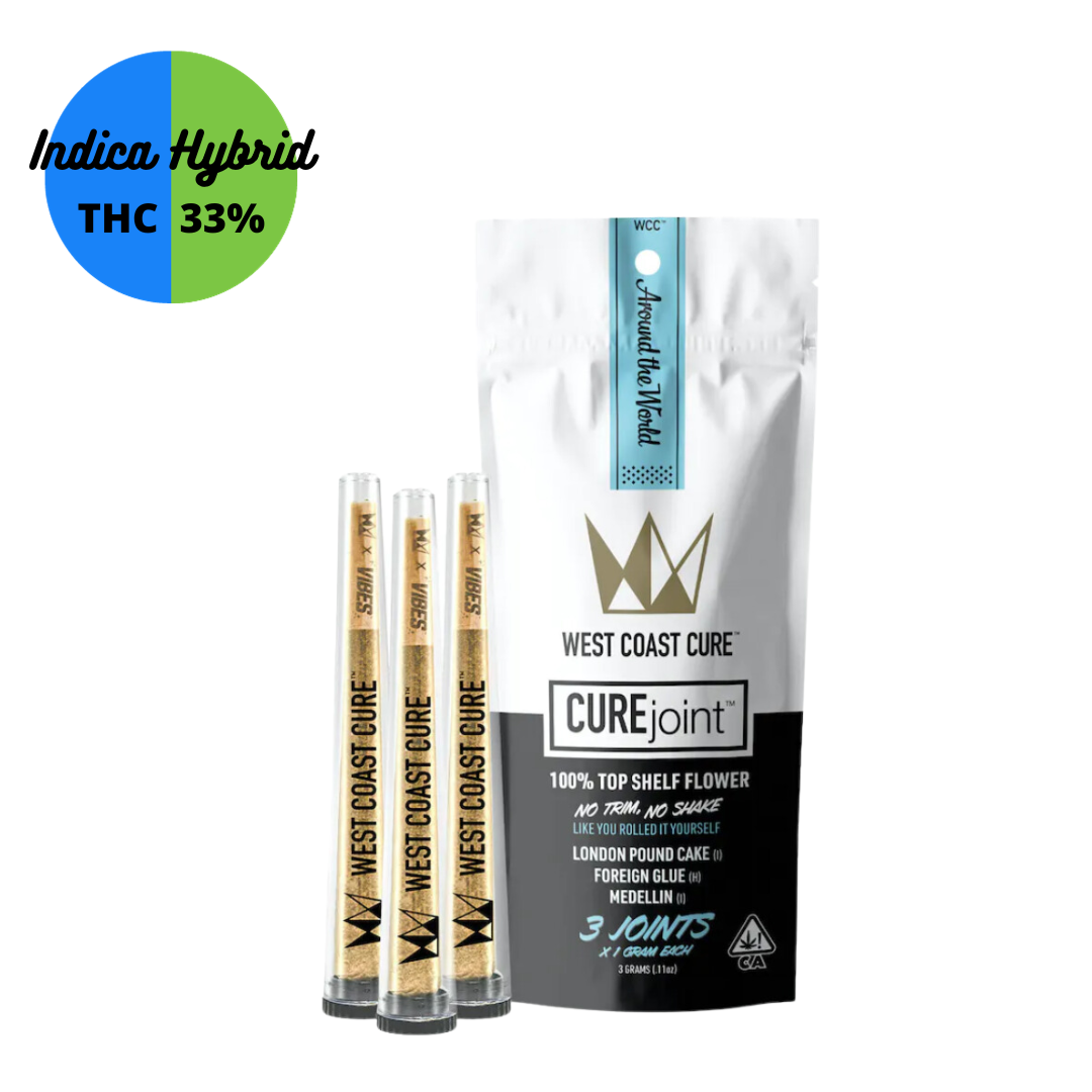 West Coast Cure Around The World CUREjoint 3-Pack