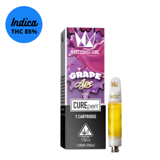 1GM West Coast Cure Grape Ape Live Resin 510 Vape