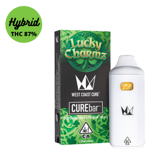 1GM West Coast Cure Lucky Charmz Disposable CUREbar