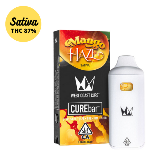 1GM West Coast Cure Mango Haze Disposable CUREbar