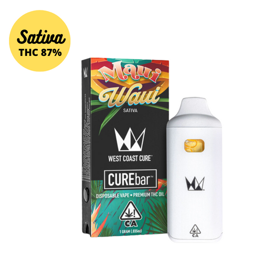 1GM West Coast Cure Maui Wowie Disposable CUREbar